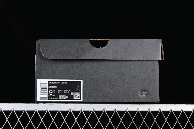 All categories Air Jordan Jordan series basketball shoes Air Jordan 1 Low Z version Air Jordan 1 Low AJ1 Joe 1 black and green electric embroidery hook cultural low-top casual sneakers FZ3248-001